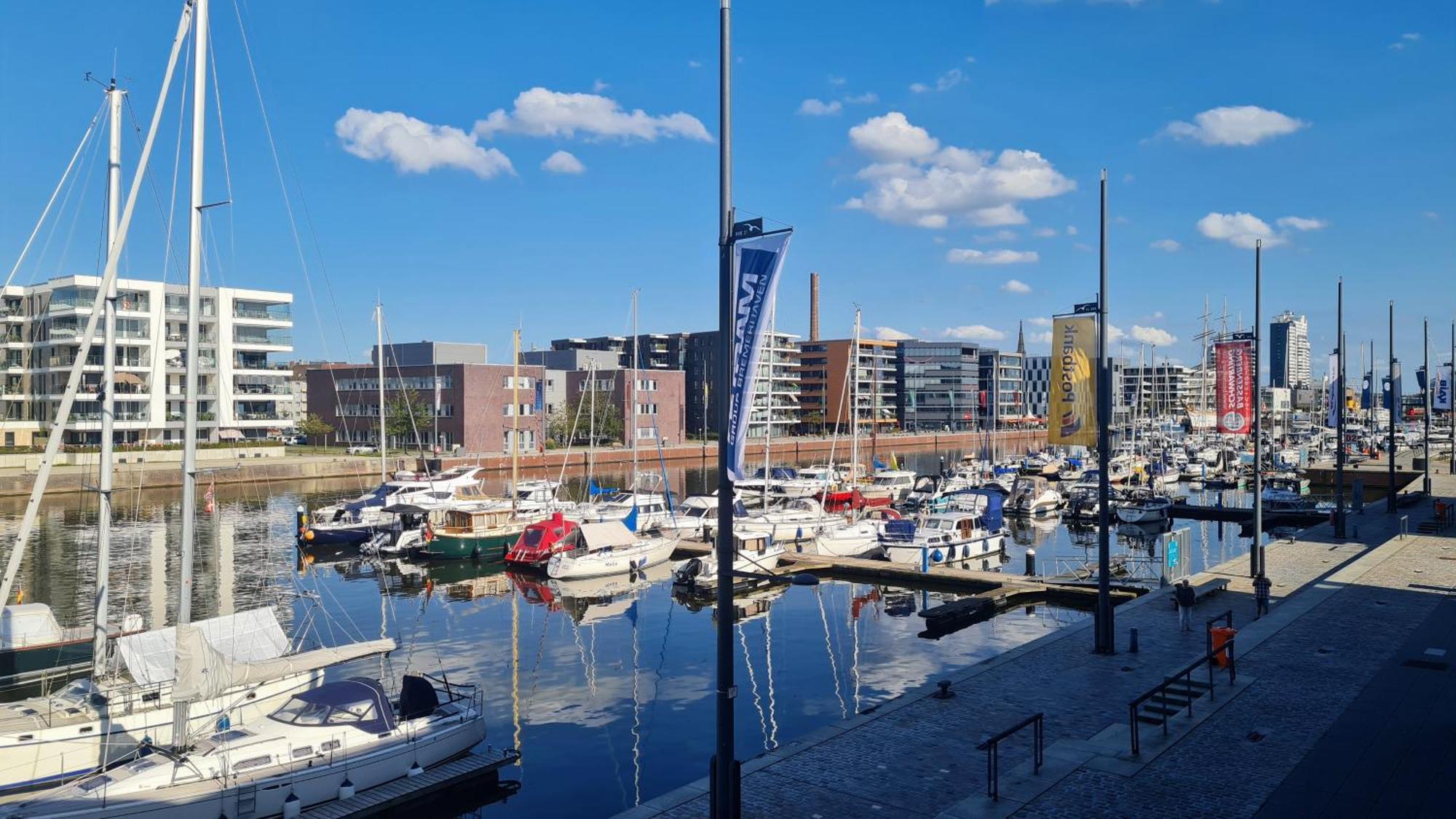 Ferienwohnung Neuer Hafen Marina Bremerhaven Exterior photo