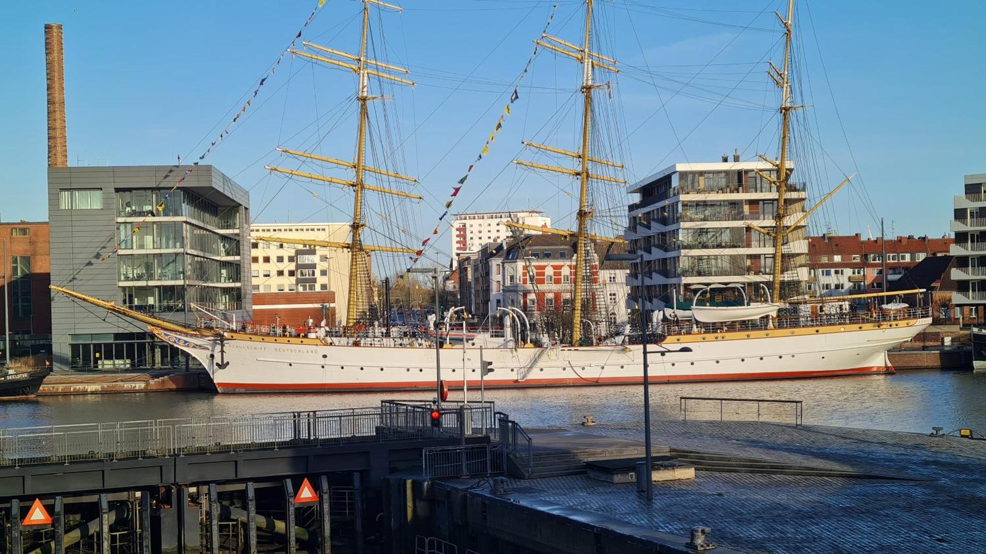 Ferienwohnung Neuer Hafen Marina Bremerhaven Exterior photo